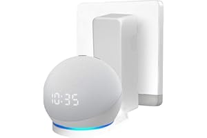 shinar Dot 4th Generation Outlet Wall Mount - Accesorios mejorados con administración de Cables, Soporte de suspensión de Primera generación Dot 4th Gen Que Ahorra Espacio