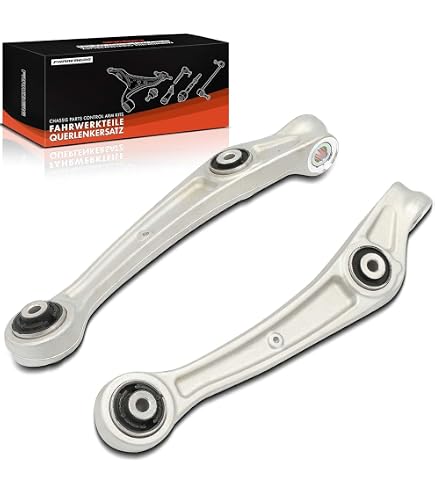 ATEC Germany Kit Bracci Di Controllo Anteriori E Posteriori Per Audi A4/A6/A8, VW Passat, Skoda Superb – 4 Pezzi Con Bulloni 12.9