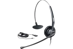 Yealink Cuffie YHS34 Mono – Cuffie con cavo RJ