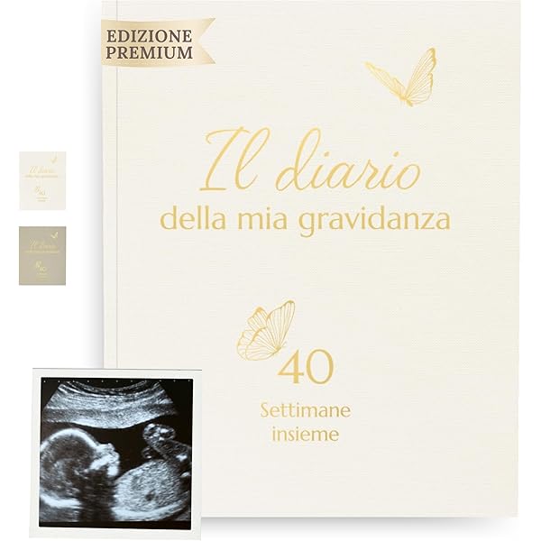 Il Diario Dei Miei Nove Mesi | Agenda Gravidanza | Ricordo Attesa | Per Future Mamme - Foto 5