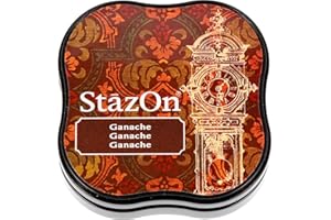 TSUKINEKO Artemio StazOn TSSZM044 Encre Permanente, Marron(Ganache), 6 x 2,5 x 6 cm