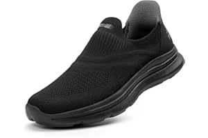 ODCKOI Slip on Baskets Hommes sans Lacets Chaussures Outdoor Chaussures de Sport Chaussures de Course Légères Respirantes Main-Free Loisirs Chaussures de Course de Rue