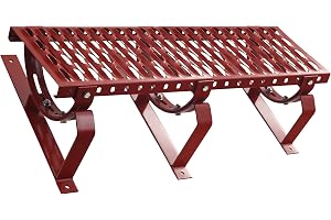 Taksteg 150 cm Komplett för platt takskydd (RAL 3011