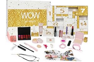 EONFAVE Beauty Adventskalender 2025, 24 Stück Make-up Set Adventskalender 2025 Frauen, Schminke Set Für Bestes Schminke Geschenkset, Exquisite Kosmetik, mit Abdeckstift, Lippenstifte, Eyeliner