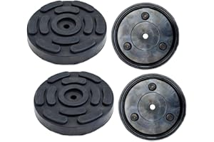 FILAVERSE - 4pz Tamponi a Cuffia per Ponte Sollevatore Kit Cuffie ø140/133mm H27mm Specifici per Ponti OMCN (MOD. E104-CUF145/60-3P) | Appoggio Stabile e Sicuro