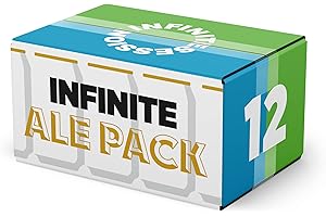 Infinite Session - Alcohol Free Beer - Mixed Case - Low Calorie Craft Beer, Ale Pack, 330ml (Pack of 12)