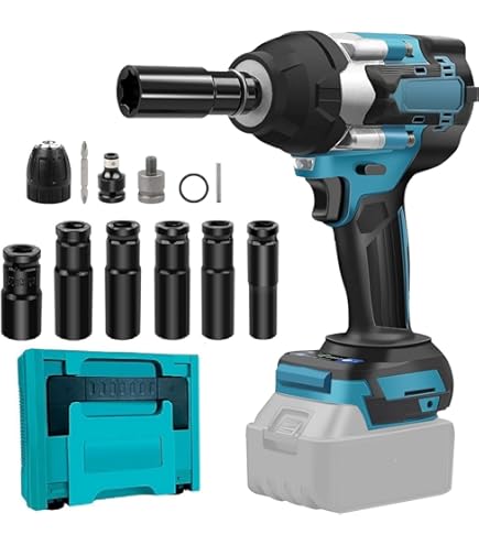Makita DTW700ZJ 18V Li-ion accu slagmoersleutel body in Mbox- 1/2 - koolborstelloos
