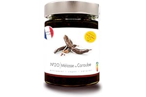 LEVANTHYM N.20 mélasse de Caroube alternative au sucre et au chocolat - 100% Caroube - Naturel et Vegan - épices Ottolenghi - du livre de cuisine Ottolenghi 300g