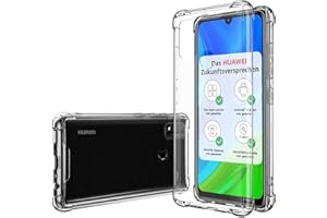 Verco Mobile Phone Case for Huawei P Smart 2020 Case, Anti Shock Protective Case for Huawei P Smart 2020 Case Transparent [Robust Flexible Silicone] - Clear