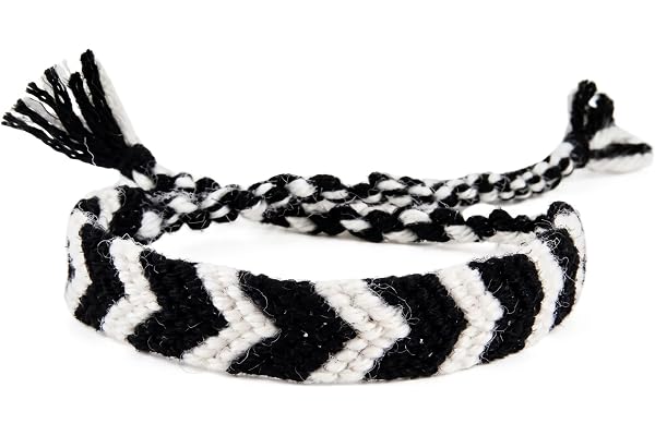Chevron Pattern Unisex Friendship Band for Men, Women, Boys & Girls