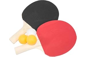 Prodbuy-Limited 5 Piece Table Tennis Set - Includes 2 Bats / 3 Balls (40mm)