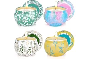 LDUMODUW Zestaw prezentowy ze świecami zapachowymi, prezenty dla kobiet, drobne prezenty dla nauczycieli, prezen ty świąteczne urodzinowe dla żony, kalendarz adwentowy, zestaw świec zapachowych