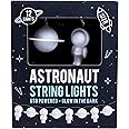 Fizz Creations Astronaut String Lights. Glow in The Dark USB Powered Space Inspired String Lights on 65 Inch Cord. Bedroom Decor for Kids, Teens & Adults Space Gifts Novelty Lighting