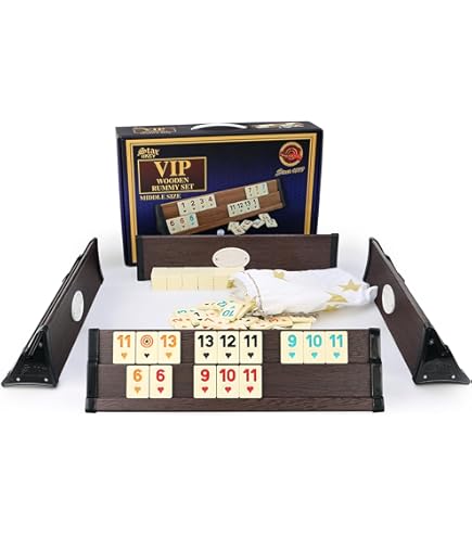 Generisch OkeyKub-Rummy, Okey-set, van kunststof, met stevige draagtas