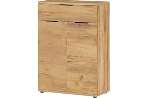 ‎GERMANIA DIE MÖBELMACHER GERMANIA DIE MÖBELMACHER 2790-243 Schuhschrank, Navarra Eiche, 75 x 108 x 37 cm