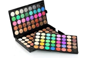 CHAWHO 120 Colori Palette Ombretti Professionali Palette Make Up - Trucchi Ombretti Palette Donna Tavolozza Makeup Trucco Occhi, Matte Shimmer Tavolozza di ombretti per l'uso profi e quotidiano