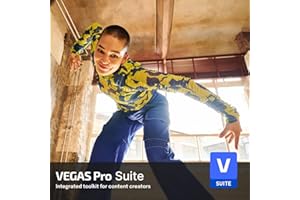 VEGAS Pro Suite 21 - Outils d'édition vidéo et audio intégrés pour les créateurs de contenu | logiciel d'édition vidéo | logiciel de découpe vidéo | éditeur vidéo | Windows 10/11 PC | 1 licence