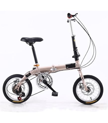 Vélo Pliable De 20 ", Dérailleur 6 Vitesses Pour Femme, Homme