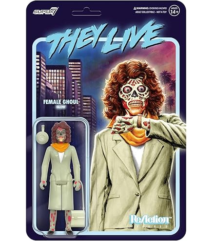 Invasion Los Angeles (They Live) - Figurine ReAction Super7 - Male Ghoul