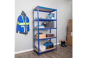 TRADE PRICE DEALS Ultimate garage shelving unit heavy duty racking storage shelf shelves (180cmh x 90cmw x 45cmd)