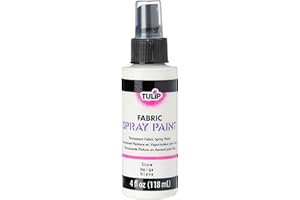 I Love To Create Tulip Fabric Spray Paint 4oz-Snow,118.3 ml (Pack of 1)
