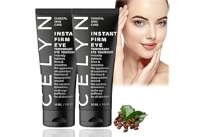 KANGXIN 2PCS Celyn Instant Eye Tightener,Celyn Eye Bag Cream,Dark Circles Under Eye Treatment Women,Instant Firming Eye Cream,Under Eye Cream Fade Fine Lines,Tightens Eye Cream Anti Aging for Puffy Eyes