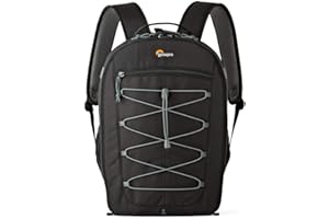 Lowepro LP36975-PWW, 300 AW Photo Classic Backpack Bag for Camera, Customizable, Tripod Attachment, Fits Camera Gear and Tablet, Black