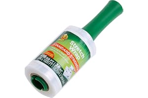 Duck Brand Stretch Wrap Roll, klar, 12,7 cm gånger 305 m, 1 Pack, Vit (285849)