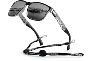 yoofun Polarized Sunglasses for Men Cycling Driving Fishing 100% UV Protection