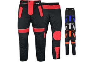 ‎GERMAN WEAR German Wear Herren Motorradhose mit Protektoren Textil Motorrad Hose Kombihose herausnehmbar washbar Futter wasserabweisend