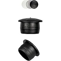 50 Tappi Ciechi Per Fori - Diametro 20.5 Mm, Bianchi, In Polietilene, Made In Germany - Foto 9