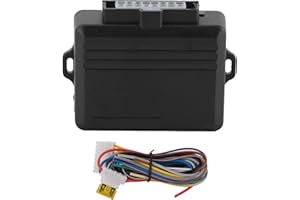 ‎DEMERAS Demeras Auto Fensterheber Modul Universal 12V Auto Automatischer Fensterschließer ABS Fensterheber für 4 Türen Fensterheber