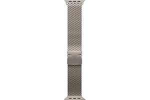 Apple Watch Band - Milanaise Armband - 49 mm - Natur - Large