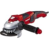 Einhell TE-AG 125 CE Smerigliatrice angolare (giri min. regolabili 3000-12000, diam. Max disco 125 mm, regolazione copri disc