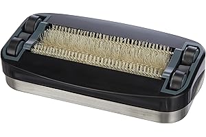 Lacor 64407 Ramasse Miettes à Rouleaux en Inox, Noir/Argenté.