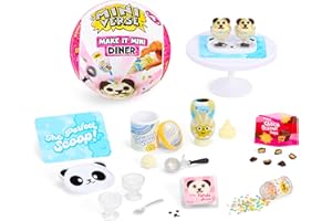 MGA's Miniverse Make It Mini Diner Series 4 - Mini Objets de Collection, Emballage Opaque, DIY, Jeu de Résine, Réplique d’Aliments, pour Collectionneurs et Enfants de 8 Ans et +, Non Comestible
