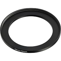 Vhbw Anello Step-Up Da 62mm A 72mm – Adattatore Per Filtri In Metallo, Per Obiettivi Fotocamera, Colore Nero