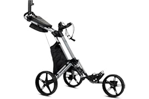 ‎TOUR MADE tour made RT-140/150 & 160 Golf Trolley klappbar I Push Golftrolley 3 Rad I Zuladung bis 25kg I Deutsche Markenqualität I viel Zubehör inklusive