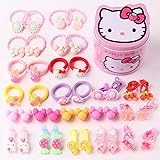 Seatecks 40Pz Fumetto Mollette per Capelli Bambini Animale Multicolore Accessori per Capelli Fermacapelli Bambino Confezione 