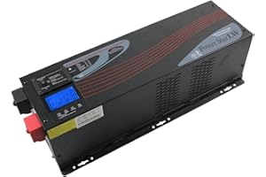 PHOTONIC UNIVERSE 6000W 24V low frequency pure sine wave off-grid power inverter 220V-240V AC with peak power up to 18000W (6kW nominal, 18kW surge power)