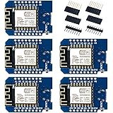5PCS D1 Mini NodeMcu ESP8266 ESP-12F Wireless WiFi Module Internet of Things Development Board compatibile con Arduino/Wemos