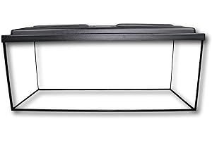 Diversa Aquarium with LED Lid - Professional Fish Tank - Real Glass, AQUARIUM WITH LED LID (160 Litre (100x40x40cm))