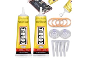 AN-WATTY 2pcs 110ml Pegamento Pantalla Movil, Pegamento Movil, Pegamento para Pantalla Movil, Pegamento Plastico Extrafuerte Pegamento Modelismo Pegamento para Moviles Pegamento Maquetas Pegamento para Cristal