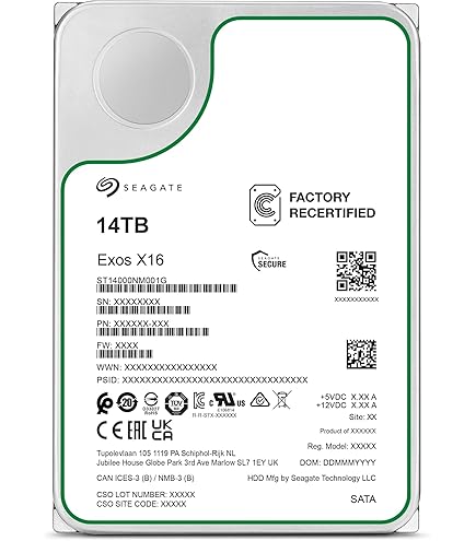 Old Model) Seagate Surveillance HDD 8TB 256MB Cache SATA 6.0Gb/s Internal Hard Drive (ST8000VX0002