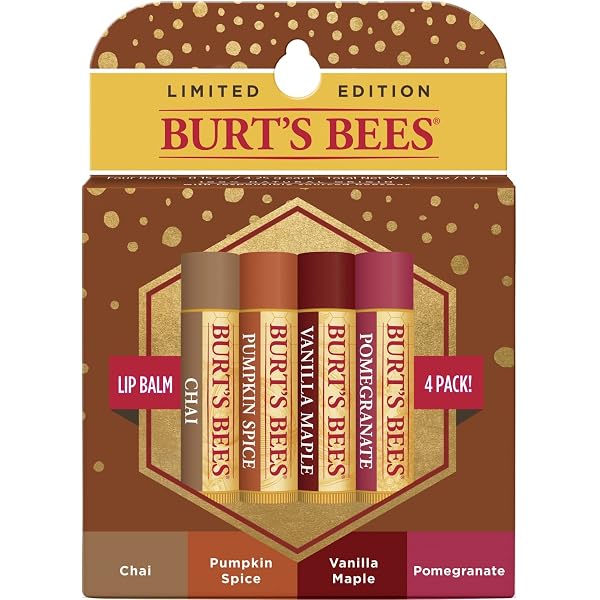 Burt's Bees Lippenbalsam Limited Edition – Shortbread Cookie, Pflegend & Feuchtigkeitsspendend, Für Unisex