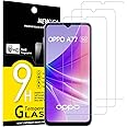 NEW'C 3 Pezzi, Vetro Temperato per OPPO A77 5G, OPPO A57 4G, A57s, Pellicola Prottetiva Anti Graffio, Anti-Impronte, Senza Bo