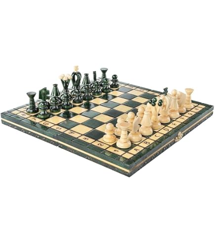 Jeu D'échecs En Mosaïque Fait Main – ALMaher – Incrustation De Perles – Cadeau
