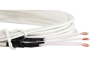 3D FREUNDE 3 pcs. Sonde de température à thermistance NTC3950 100k? pour extrudeuse ou lit d'impression chauffant avec isolation en Téflon