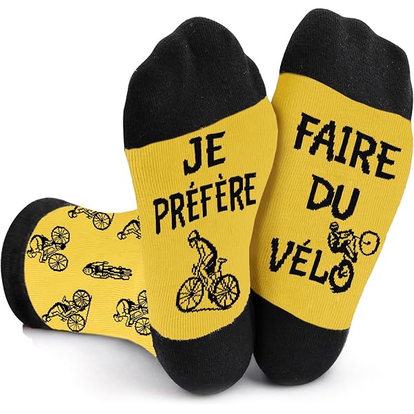 FINGERSCROSSED Chaussettes Vélo - Aero Iconic - No Pressure Club - Blanc
