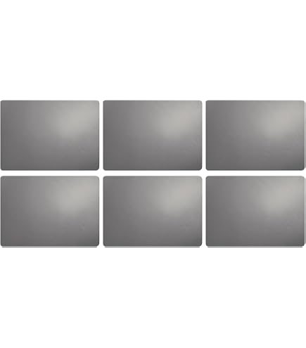 Stylische Tischsets In Lederoptik – Set Mit 6 Stück, 46x33 Cm, Leicht Abwaschbar